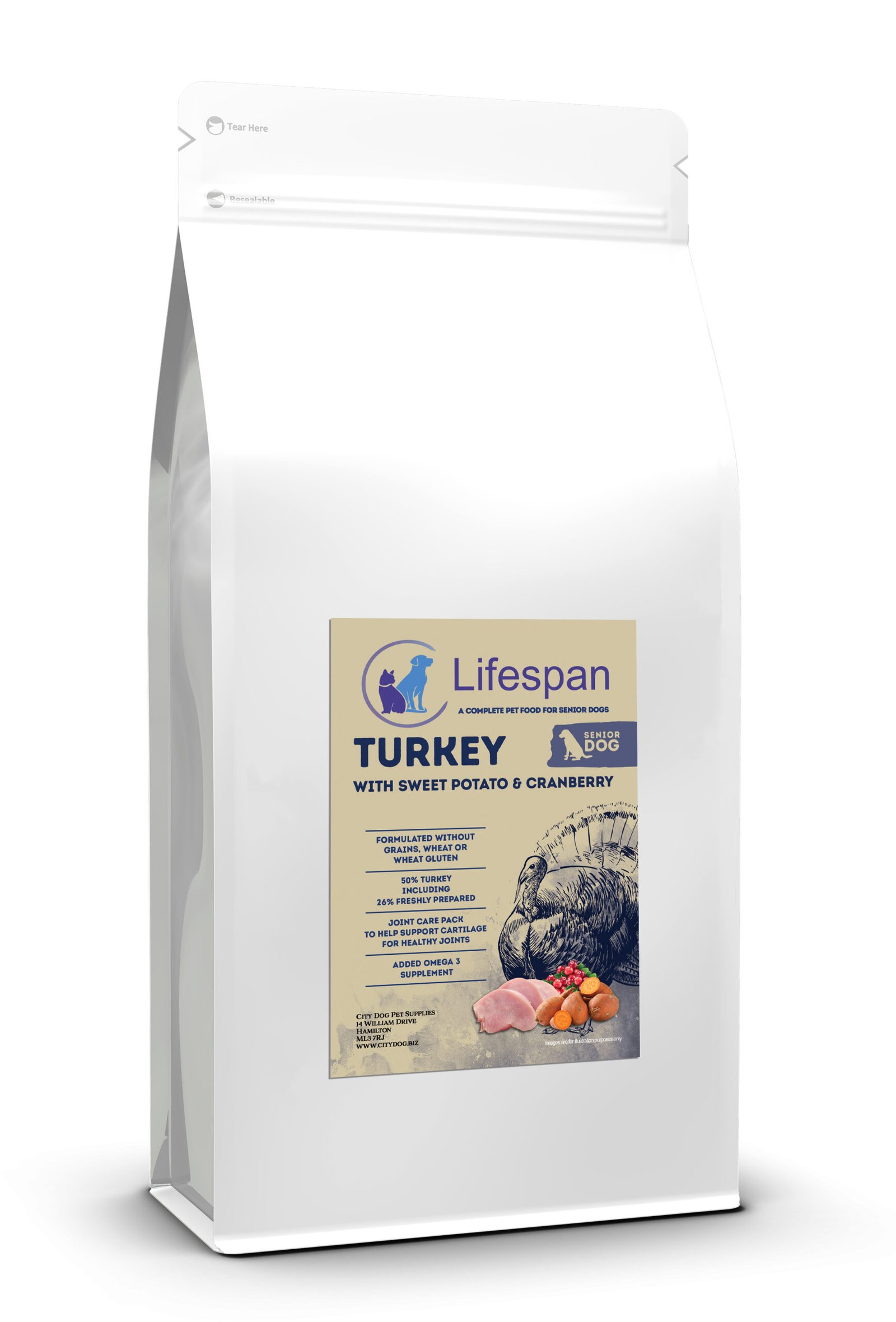 senior turkey with sweet potato & cranberry senior turkey with sweet potato & cranberry
