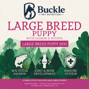 Large Breed Puppy Salmon with Potato
