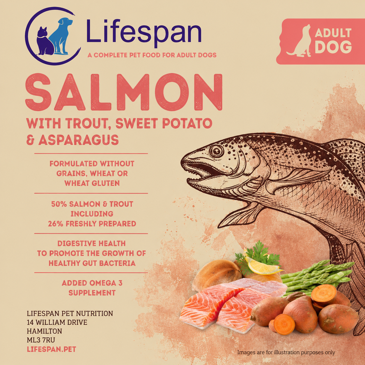 gf salmon label gf salmon label