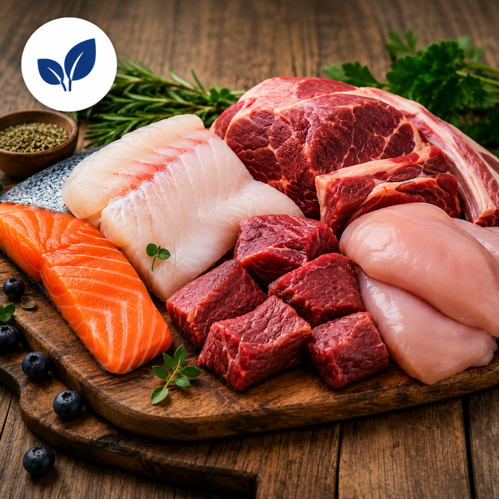 sections fresh meat & fish